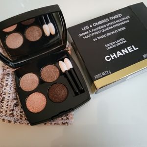 CHANEL Tweed Brun et Rose Eyeshadow Quad